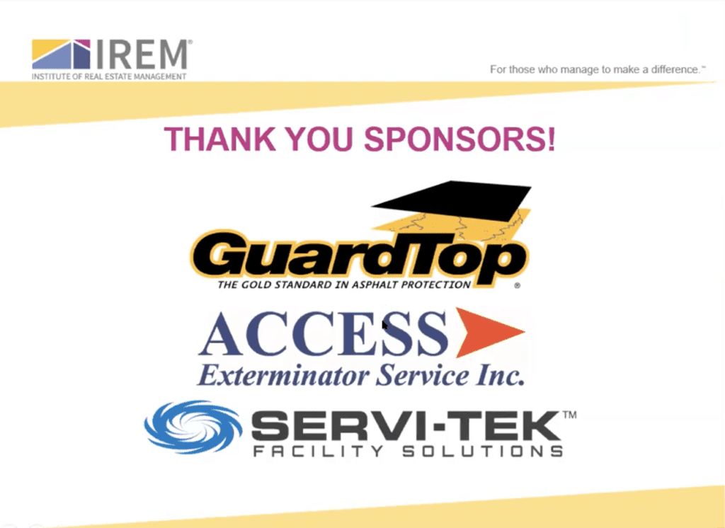 IREM OC’s meeting spotlights the importance of visible janitorial services and how facilities can reopen safely