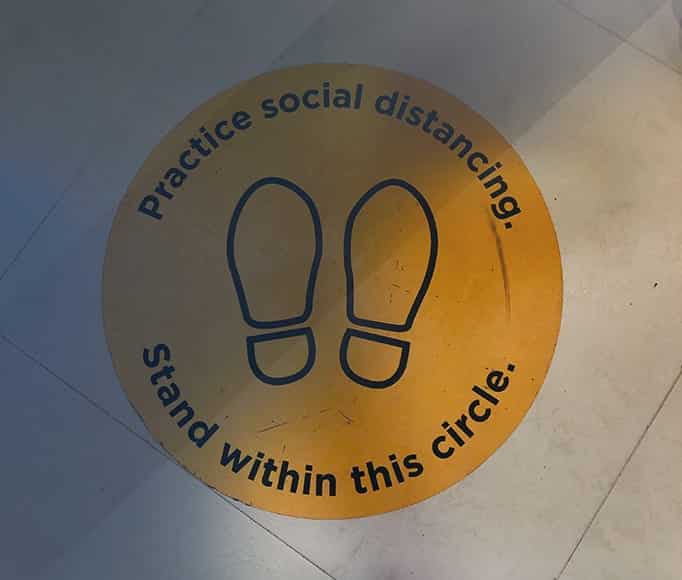 Physical Changes to the Working Environment for Social Distancing