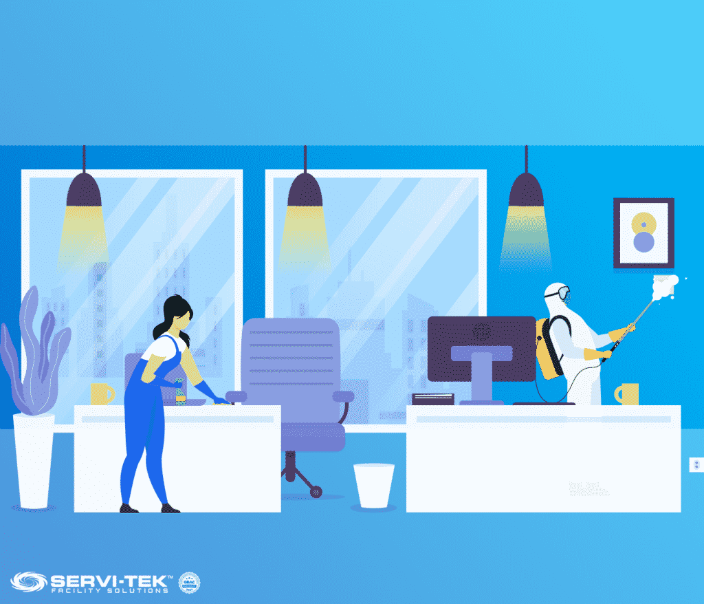 How is Corporate Office Disinfecting Done?