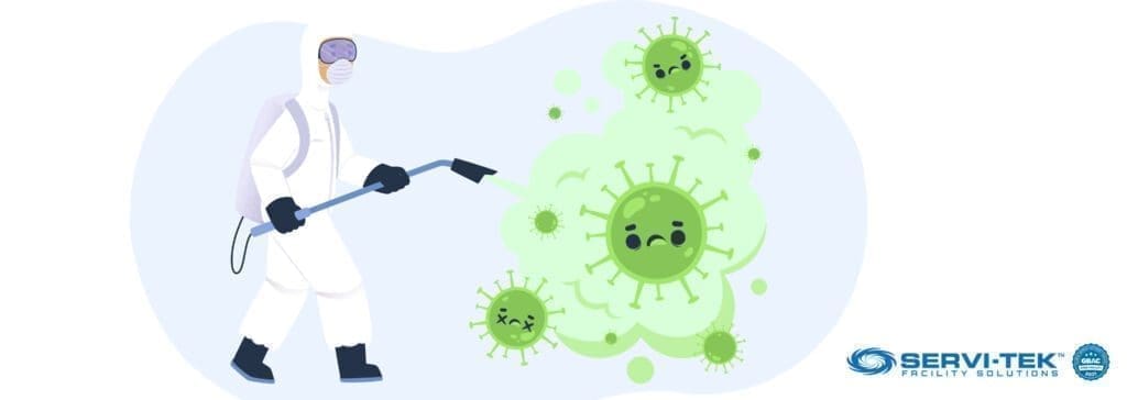 An Electrostatic Disinfecting Machine Destroys Over 99.9% Of Bacteria Within Two Minutes