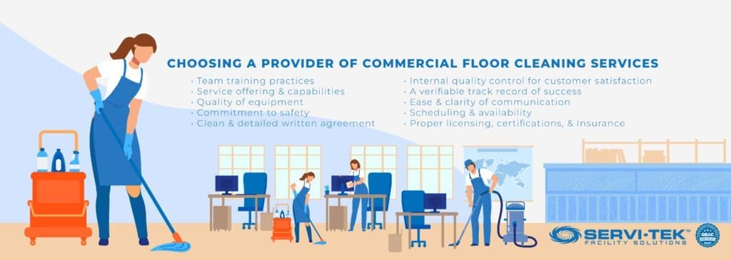 Choosing a Provider of Commercial Floor Cleaning Services