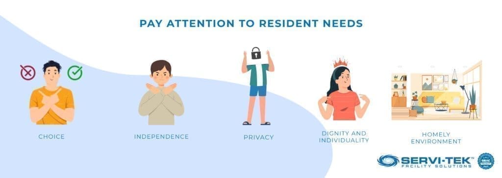 Pay Attention to Resident Needs