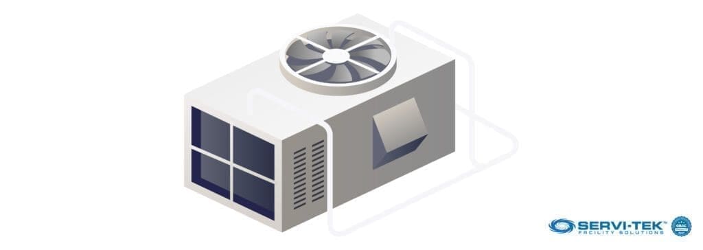 The air handler unit or the air handler room