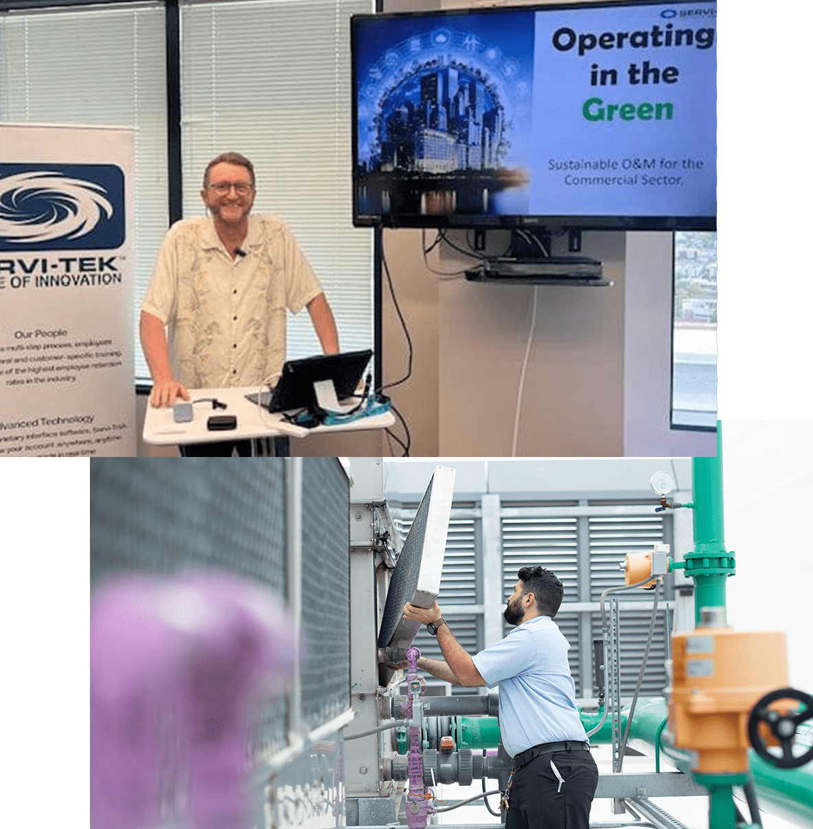 Servi-Tek Operating in the Green